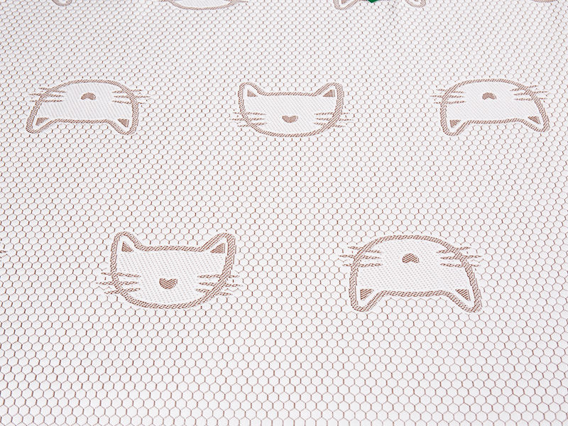 Cartoon cat cool touch fabric