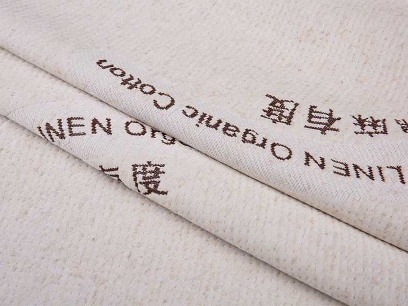 Organic cotton mattress fabric