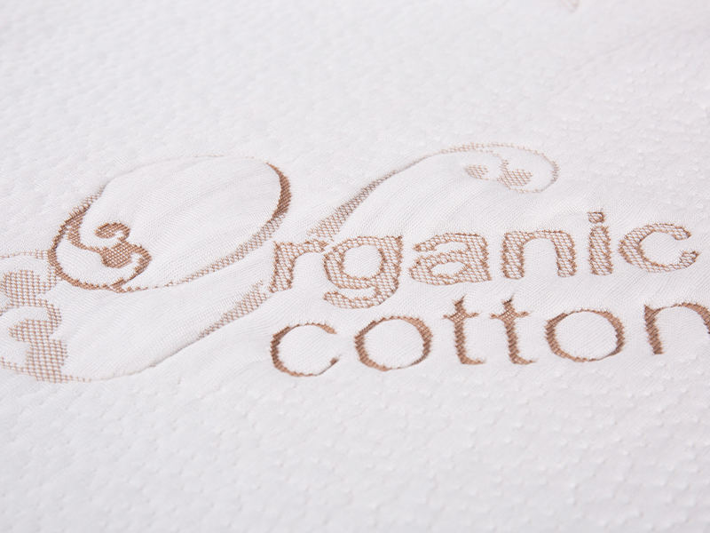 Organic cotton mattress fabric