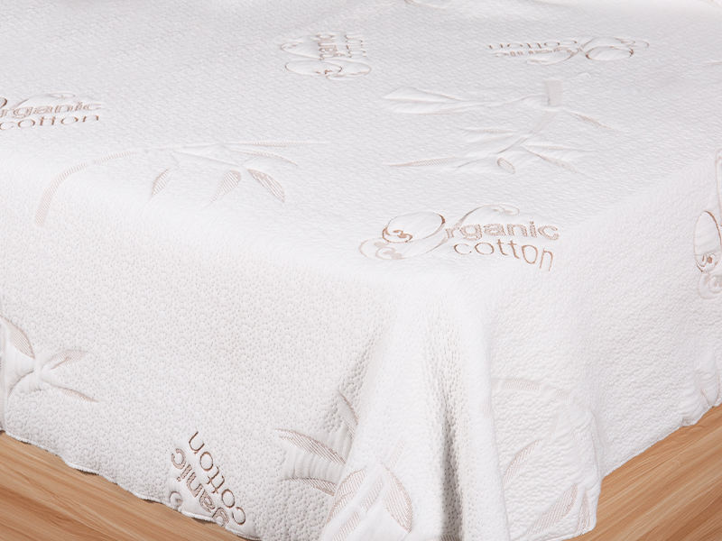 Organic cotton mattress fabric