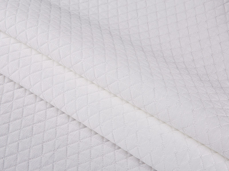 Plain polyester mattress fabric