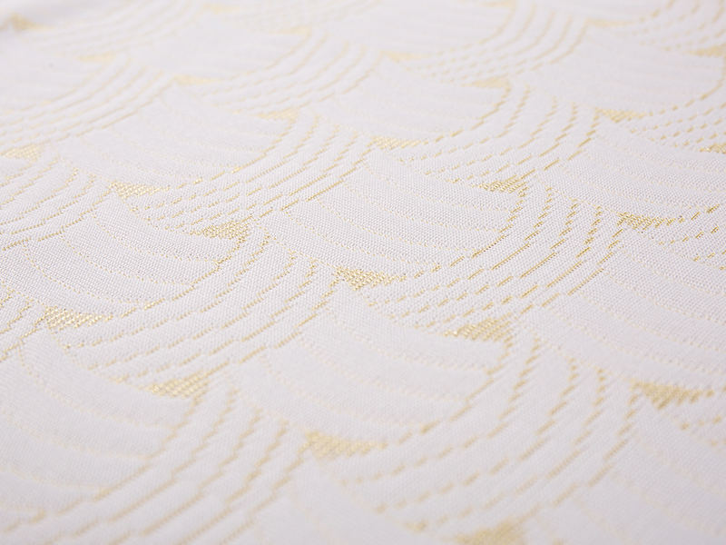 Soft knit mattress fabric