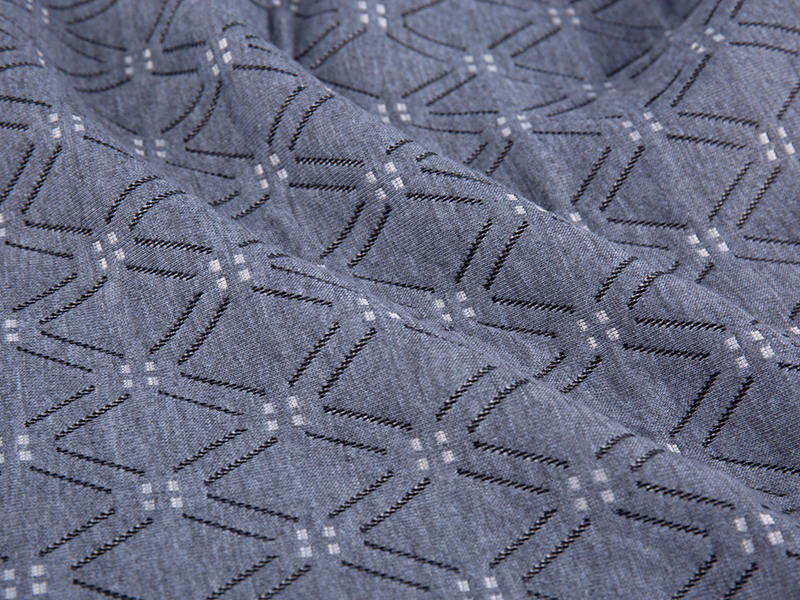 Soft knit mattress fabric