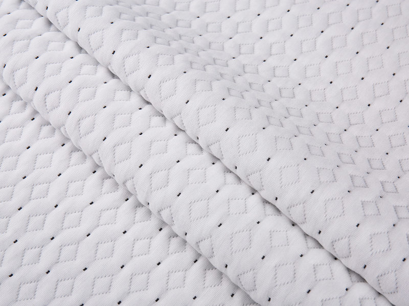 Soft knit mattress fabric