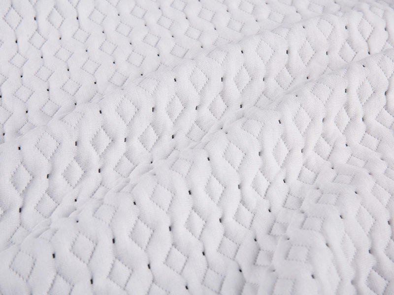 Soft knit mattress fabric